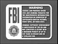 1997 Disney FBI Warning Screens Gray Variant