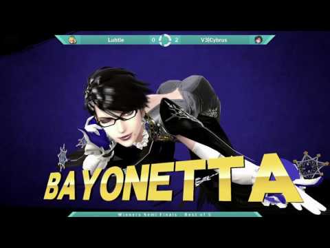 SOS32 Winners Semis - Luhtie (Zero Suit Samus) vs V3|Cybrus (Bayonetta)