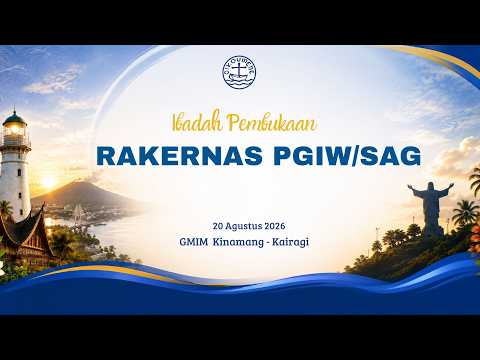Pembukaan Rakernas PGIW/SAG