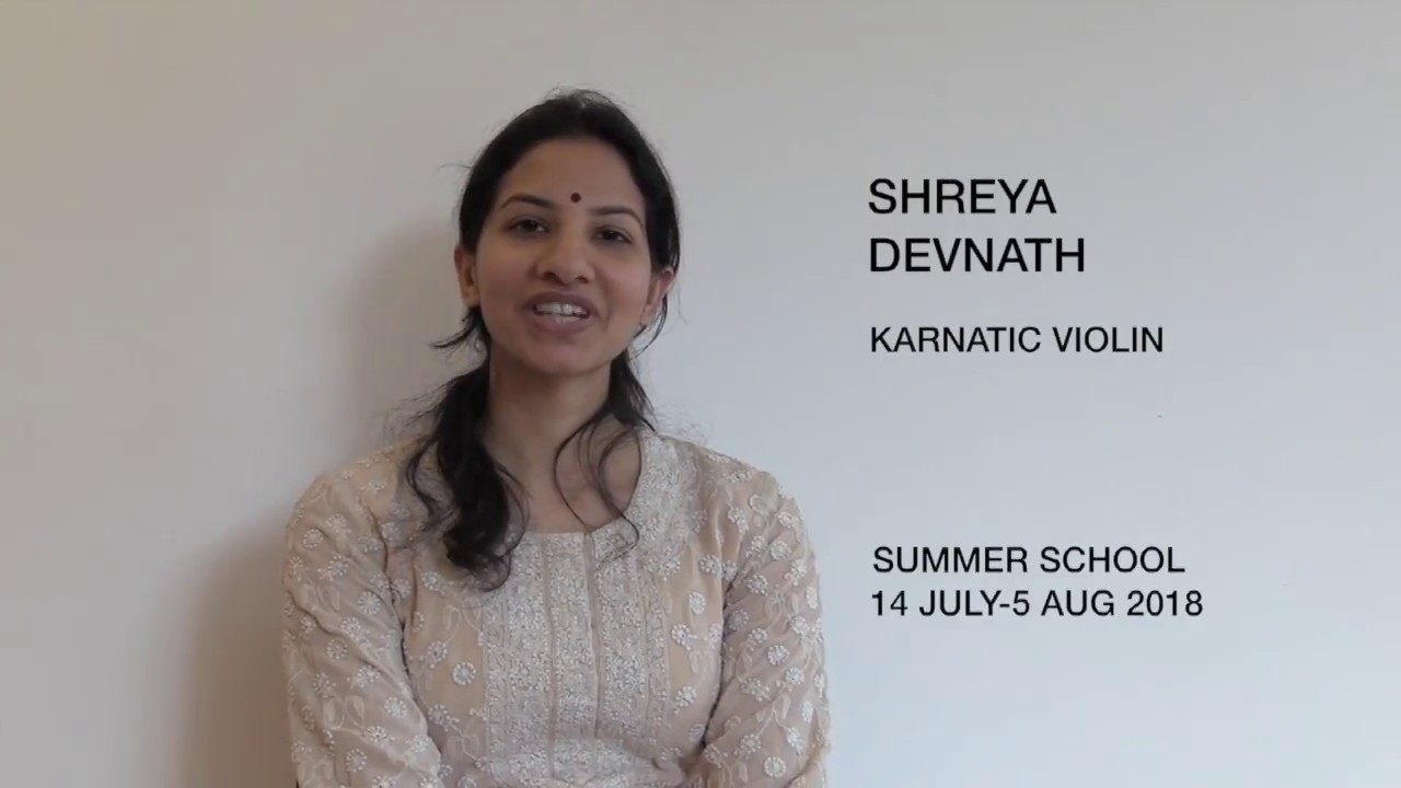 SHREYA DEVNATH AT THE BHAVAN SUMMER SCHOOL