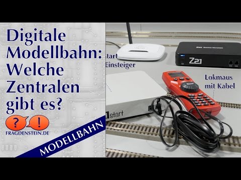 Welche Zentralen für die digitale Modellbahn gibt es?