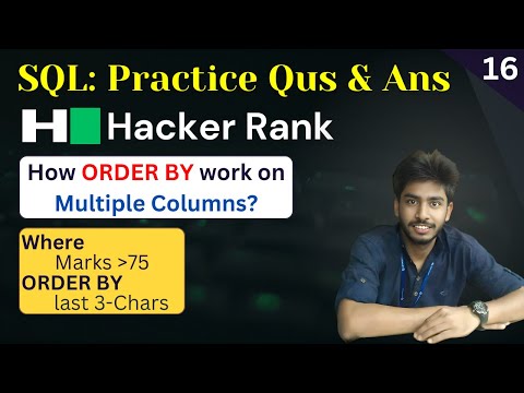 16 Higher Than 75 Marks Hackerrank Sql Questions Sql Sql Tutorial Sql Full Course