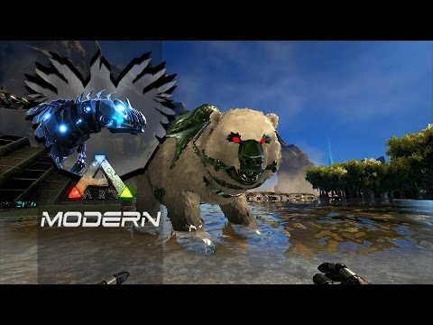 ARK Mods The Center T2EP67   Bionic Polar Bear, Caça Aos DodoRexy!