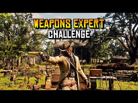 Arthur Morgan, the Weapons Expert || RDR2 Weapons Expert Challenge Complete Guide
