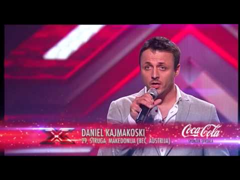 Daniel Kajmakoski (Red - Daniel Merriweather) audicija - X Factor Adria - Sezona 1
