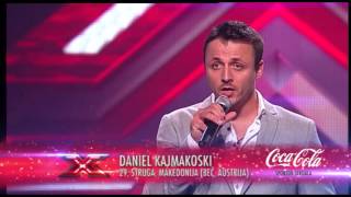 Daniel Kajmakoski (Red - Daniel Merriweather) audicija - X Factor Adria - Sezona 1
