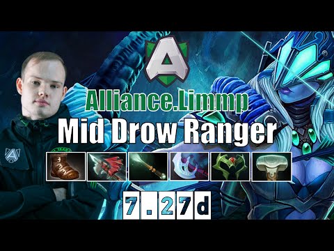 Drow Ranger | Alliance.Limmp | Mid Drow Ranger | 7.27d Gameplay Highlights