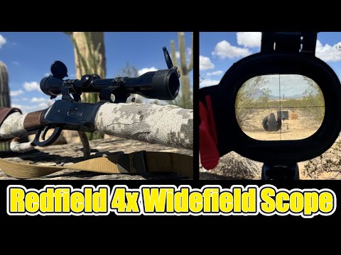 Redfield 4x Widefield Scope - Amazing & Ahead of its Time so it Failed
