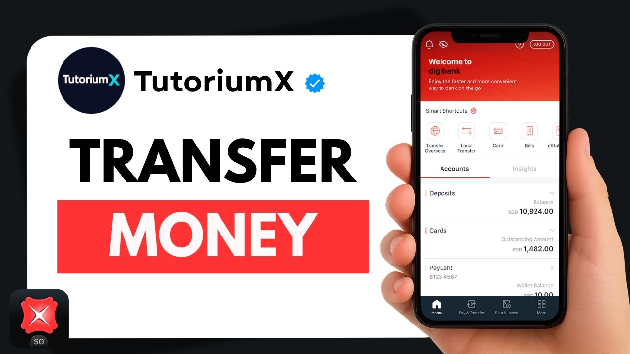 How to Transfer Money Using DBS Digibank App | Send Money Easily (Step-by-Step)