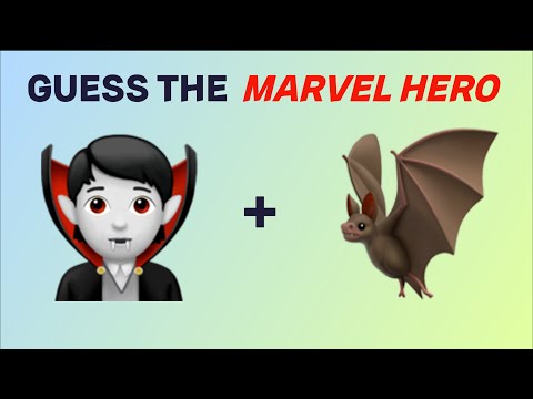 Can You Guess The Marvel Hero By Emoji? | Marvel Comics Emoji Quiz