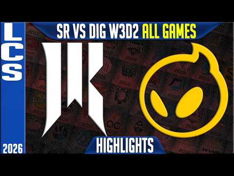 SR vs DIG Highlights ALL GAMES | LCS W3D2 2026 Swiss | Shopify Rebellion vs Dignitas