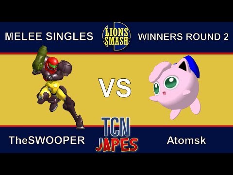 TCNJapes 3 SSBM Singles - TheSWOOPER (Samus) vs. Atomsk (Jigglypuff) - Winners Round 2