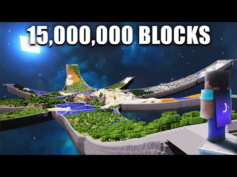 I Built A MEGA STRUCTURE In Minecraft