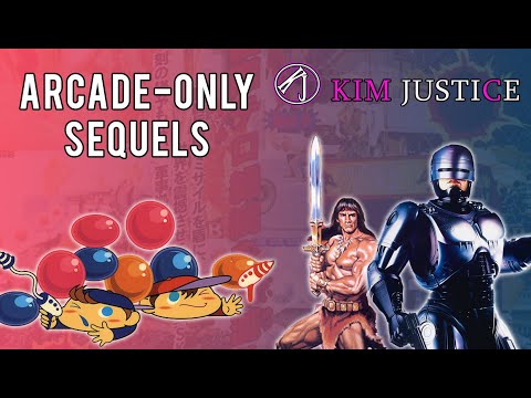 10 Obscure Arcade-Only Video Game Sequels | Kim Justice