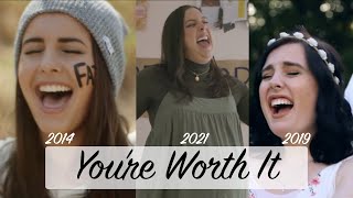 2014 vs 2019 vs 2021 - &quot;You&#39;re Worth It&quot; By Cimorelli