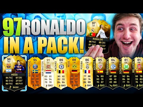 97 RONALDO IN A PACK!