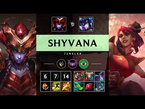Shyvana Jungle vs Sejuani - BR Master Patch 25.17