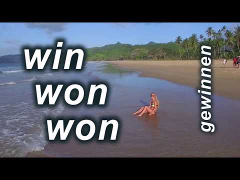 Die 80 häufigsten IRREGULAR VERBS    mit Musik