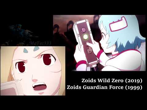 Lions VS Pteranodons - Zoids Then and Now 4K