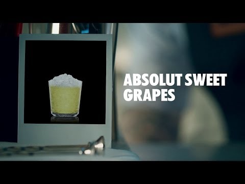ABSOLUT SWEET GRAPES DRINK RECIPE - HOW TO MIX