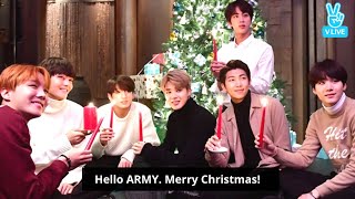 EngSub BTS Vlive Now: BTS Christmas Gifts Party 20