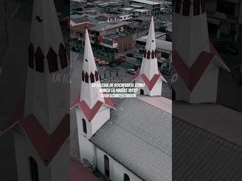 Iglesia Católica Nuestra Señora del Carmen - Rocafuerte📍Manabí EC             #dji #ecuador #viral
