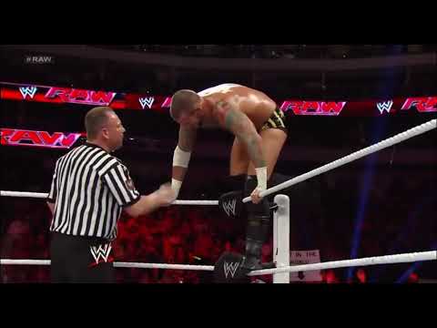 CM Punk busts out the banned Piledriver, John Cena responds with a hurricanrana {wwe Raw 25 feb,2013