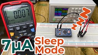 The Importance of Sleep Mode for Arduino Projects | Ultra Low Power | MCP1702 MIC5205 MIC1700 RD6018