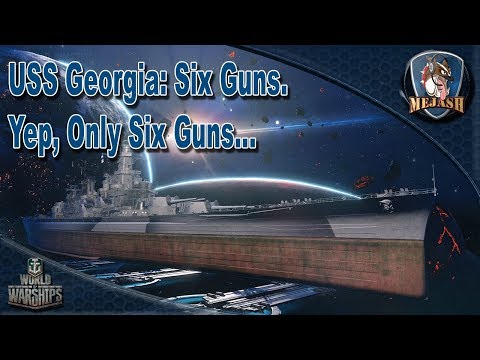 USS Georgia: Six Guns On A T9 Premium WIP Battleship