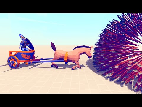 CHARIOT vs EVERY GOD - Totally Accurate Battle Simulator TABS