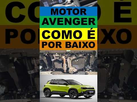 Jeep Avenger 2026 o motor é bom? Como é por baixo do Avenger motor e câmbio?
