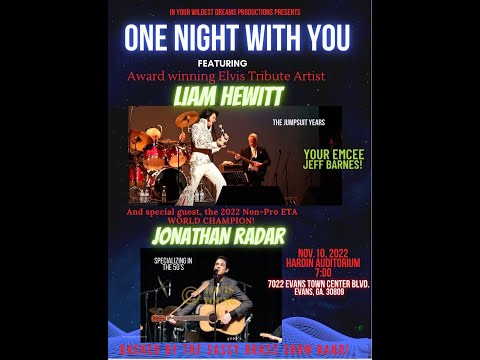 ETA Liam Hewitt- ETA Jonathan Rader -Jeff Barnes - 'One Night With You' -video by Billy Moss-Clifton