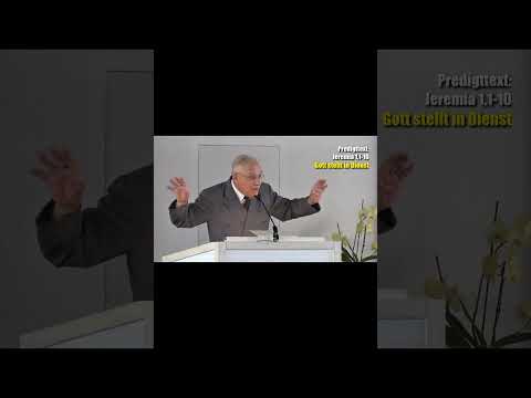 Gott stellt in Dienst - Willi Baumgärtner 