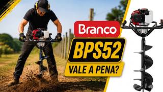 PERFURADOR DE SOLO BRANCO BPS52 VALE A PENA? REVIEW COMPLETO E SEM ENROLAÇÃO!
