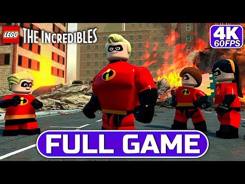 LEGO The Incredibles Full Game Walkthrough (No Commentary | 4K 60FPS Ultra HD)