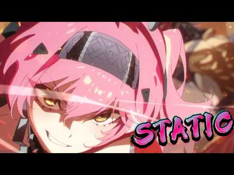 Nightcore - Static (Lyrics) AMV