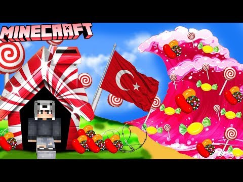 ŞEKER TUSUNAMİ VS EV - Minecraft