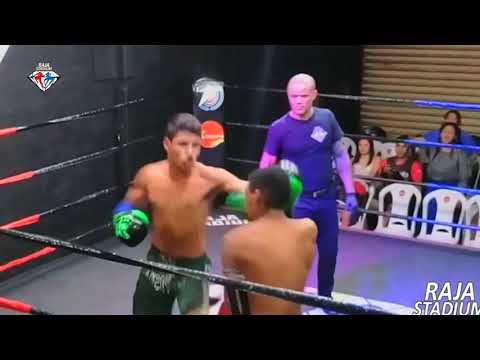 ROBERT PITBULL  (PITBULLS THAI) vs. HELDER (WASP TEAM) 60 KG MUAY THAI - RAJA RETZ