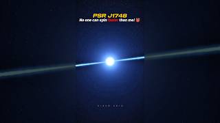Slowest Pulsars vs Earth 🤯💀| #space #video #shorts 