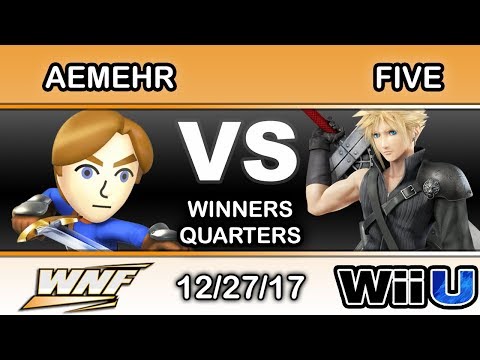 WNF 4.9 - Kh | AEMehr (Gunner, Mii Swordfigher) Vs. Five (Cloud, Sonic) Winners Quarters