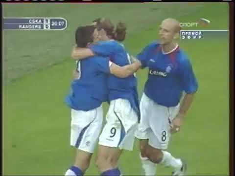 CSKA Moscow vs Rangers Glasgow (UEFA Champions League 2004/2005 Qualifier)