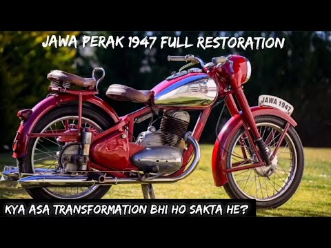 JAWA PERAK | FULL RESTORATION | @JawaYezdiMotorcyclesOfficial #jawa #jawaperak #twin #2stroke #explore