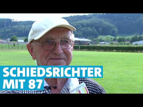 Pfeifen mit 87 - Einer der ältesten Schiedsrichter Deutschlands