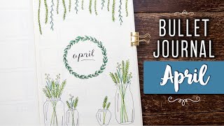 April PLAN WITH ME | deutsch | Bullet Journal 2018