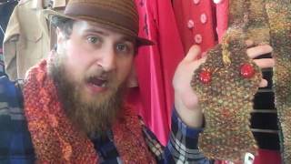 Knitted Dragon Skin Scarfs