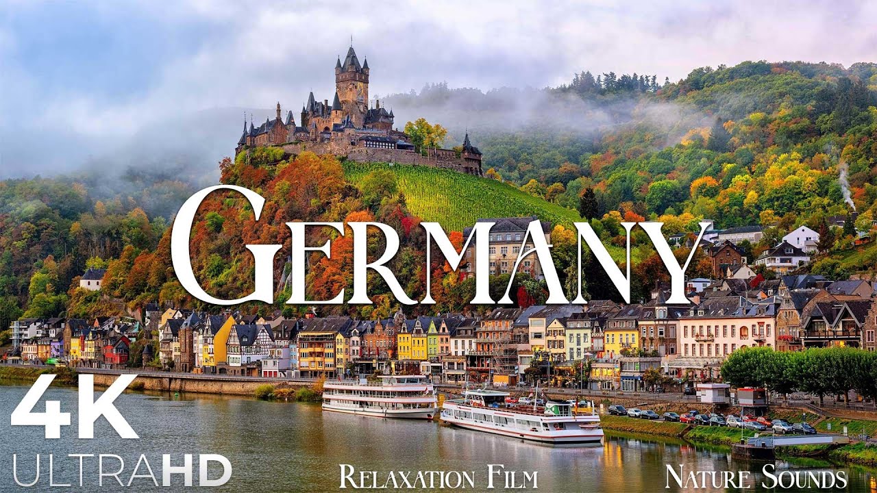 Germany Relaxation Film 4K - Peaceful Relaxing Music - Nature 4k Video UltraHD