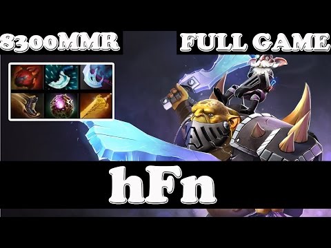 Dota 2 - hFn 8300MMR Plays Alchemist 1380GPM - Full Game - Ranked Match Gameplay