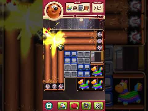 Toon Blast Level 2698 - No Bonuses