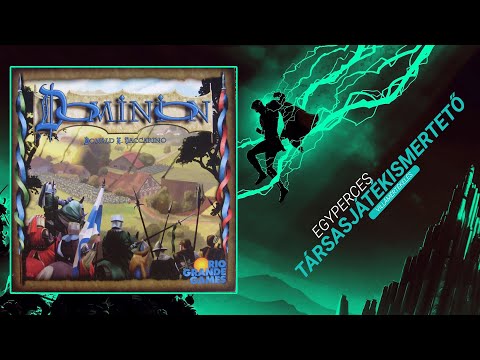 Egyperces társasjátékismertető | #25. Dominion - Game-Obscura