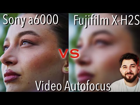 How far behind is fujifilm autofocus , Sony A6000 vs XH2S